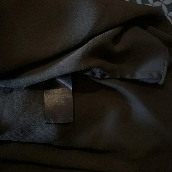 RW&co black sleeveless chiffon blouse Sz L - Picture 9 of 12